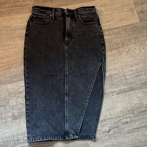 Abercrombie Denim Pencil Skirt